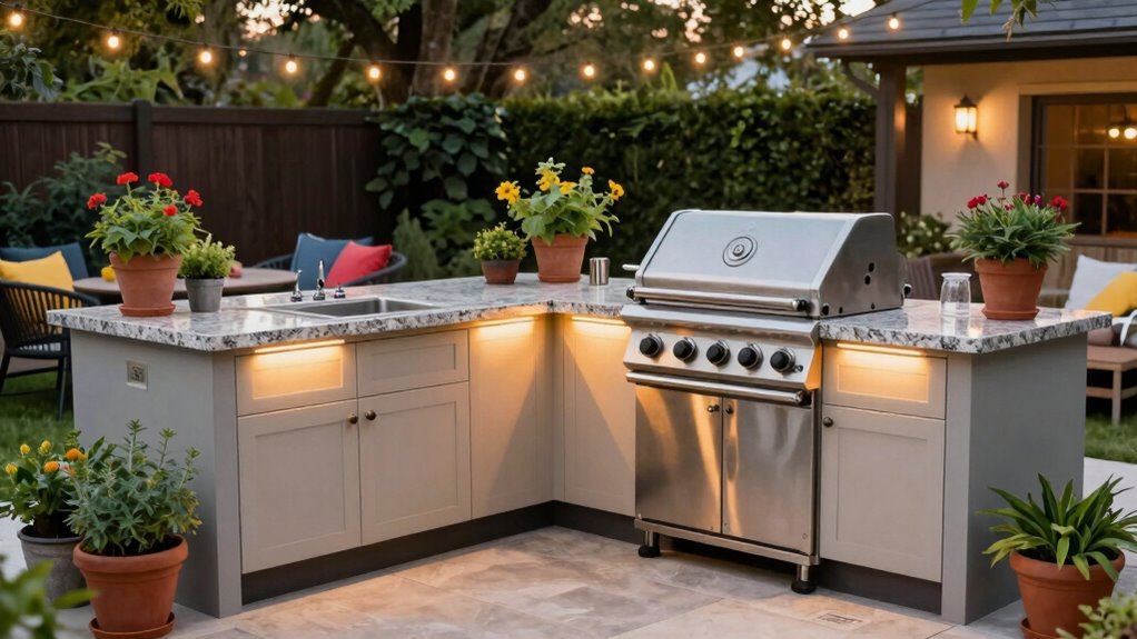 outdoor entertaining with durability