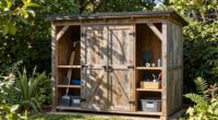 outdoor shed storage planning
