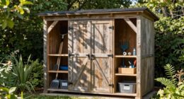 outdoor shed storage planning