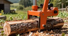 property owner log splitting