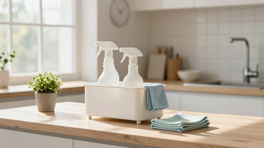 quick declutter and clean routines