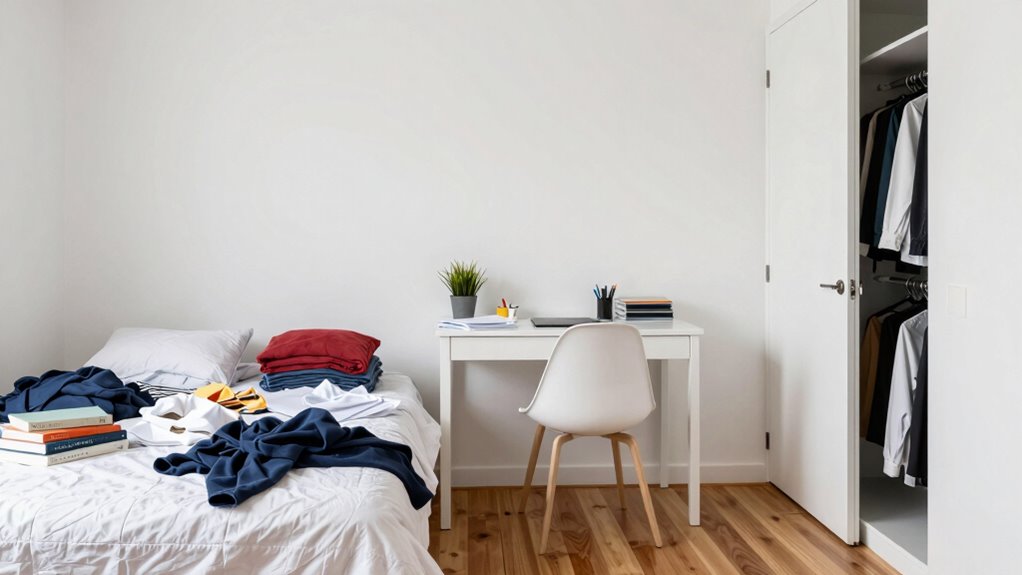 quick organized room makeover