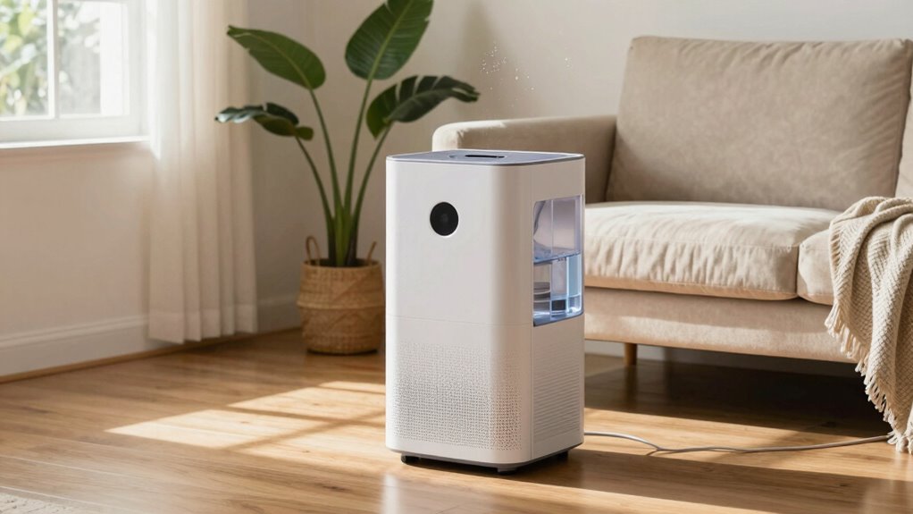 reduces indoor humidity levels