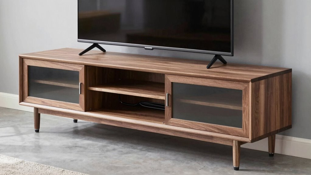safe organized tv setup