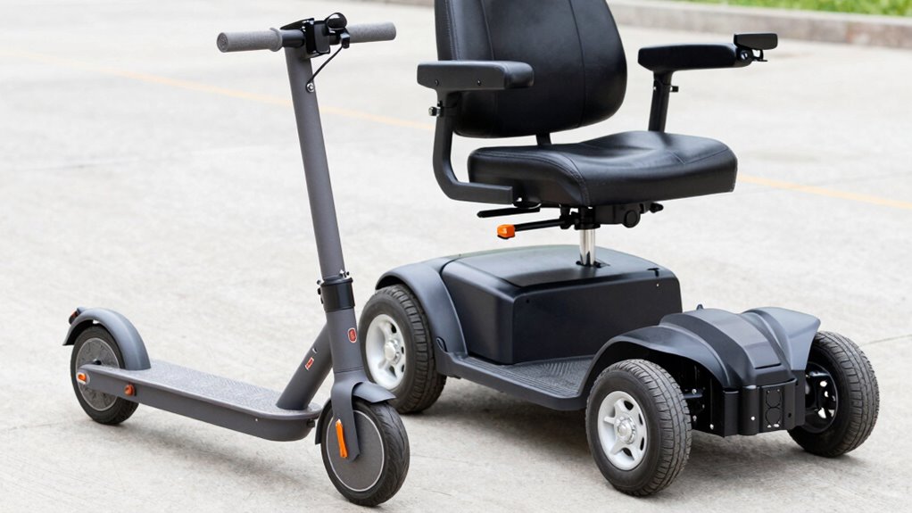 scooter types features batteries