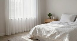 serene tidy minimalist decor