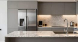 standard kitchen cabinet depth