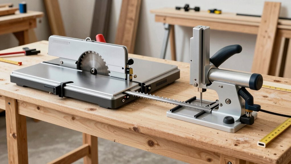 table versus miter saw comparison
