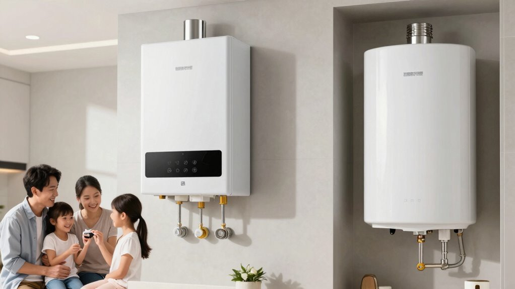 tankless vs traditional heaters