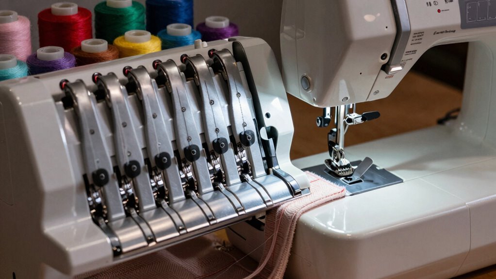 thread control and stitch formation