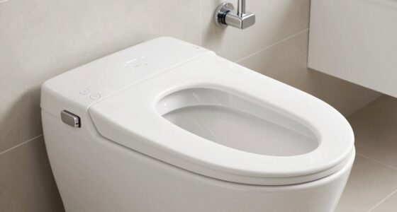 toilet with bidet features