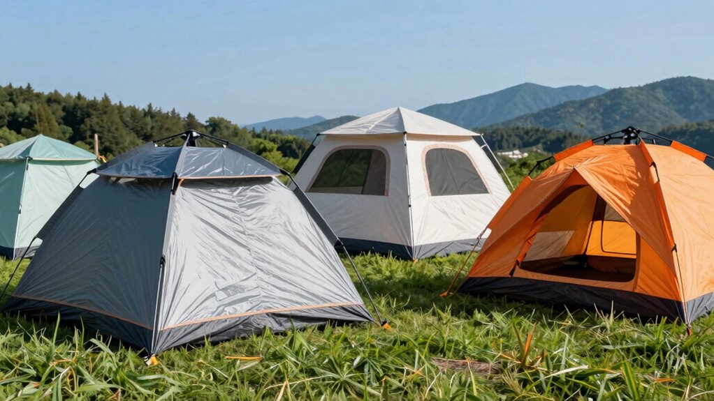 types of camping tents