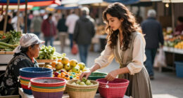 Bustling Street Culture Marketplaces
