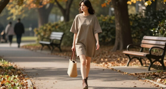 7 Organic And Relaxed T-Shirt Dresses We Love For Fall